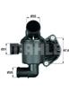 BASE TERMOSTATO ORIGINAL MAHLE