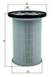 FILTRO PETROLEO ORIGINAL MAHLE