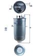FILTRO PETROLEO ORIGINAL MAHLE