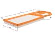 FILTRO AIRE ORIGINAL MAHLE