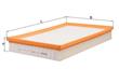 FILTRO AIRE ORIGINAL MAHLE