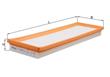 FILTRO AIRE ORIGINAL MAHLE