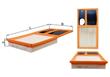 FILTRO AIRE ORIGINAL MAHLE