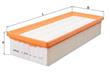 FILTRO AIRE ORIGINAL MAHLE