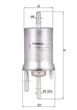 FILTRO BENCINA ORIGINAL MAHLE