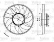 MOTOR ELECTROVENTILADOR CON ASPA ORIGINA