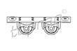 SOPORTE GOMA ESCAPE CERTIFIC. TOPRAN