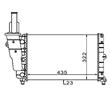 RADIADOR MOTOR ALTERNAT.