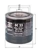 FILTRO ACEITE ORIGINAL MAHLE