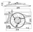 MOTOR ELECTROVENTILADOR COMPLETO ORIGINA