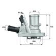 TERMOSTATO REFRIGERACION ORIGINAL MAHLE