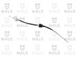 CABLE EMBRAGUE ALTERNAT. PERSEA