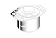 SOPORTE GOMA MOTOR ALTERNAT. IMPERGOM