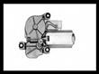 MOTOR LIMPIA LUNETA ORIGINAL