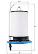 FILTRO PETROLEO ORIGINAL MAHLE