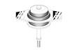 SOPORTE GOMA MOTOR ALTERNAT. AKRON
