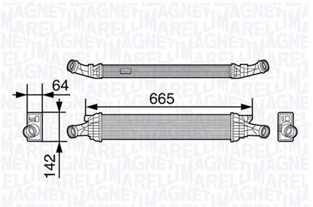 RADIADOR INTERCOOLER ORIGINAL VALEO