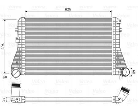 RADIADOR INTERCOOLER ORIGINAL VALEO