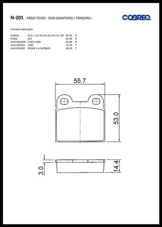 PASTILLAS DE FRENO DELANTERAS JUEGO CERT