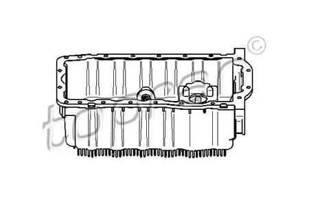 CARTER ACEITE MOTOR ALTERNAT. TOPRAN