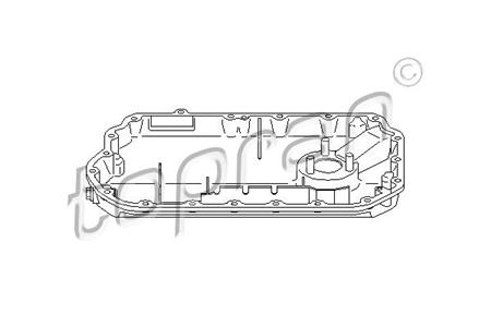 CARTER ACEITE MOTOR ALTERNAT. VAICO