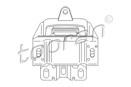SOPORTE MOTOR ALTERNAT. TOPRAN