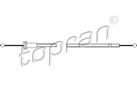 CABLE CAPOT ALTERNAT. TOPRAN
