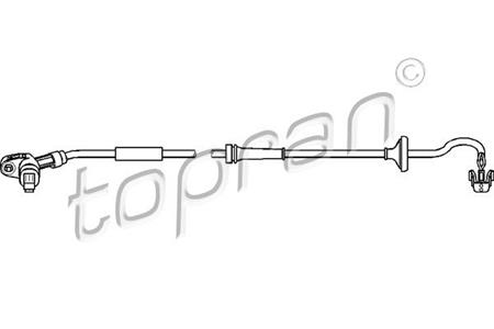 SENSOR ABS CERTIFIC. TOPRAN