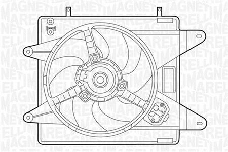 MOTOR ELECTROVENTILADOR COMPLETO ORIGINA