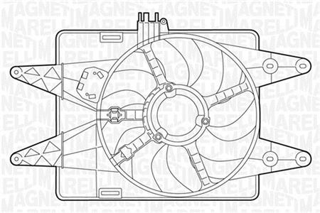 MOTOR ELECTROVENTILADOR COMPLETO ORIGINA