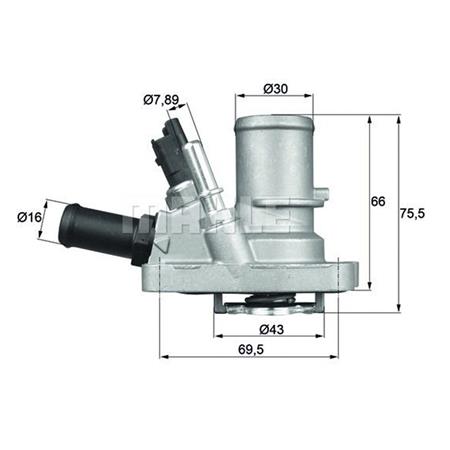 TERMOSTATO REFRIGERACION ORIGINAL MAHLE