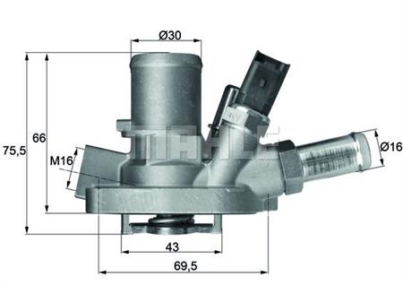 TERMOSTATO REFRIGERACION ORIGINAL MAHLE