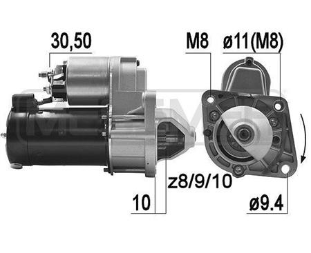 MOTOR PARTIDA ALTERNAT.