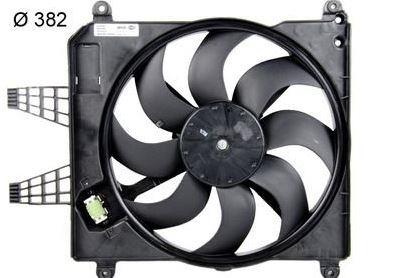 MOTOR ELECTROVENTILADOR CON ASPA