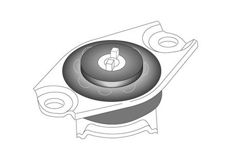 SOPORTE GOMA INFERIOR CAJA CAMBIO ALTERN